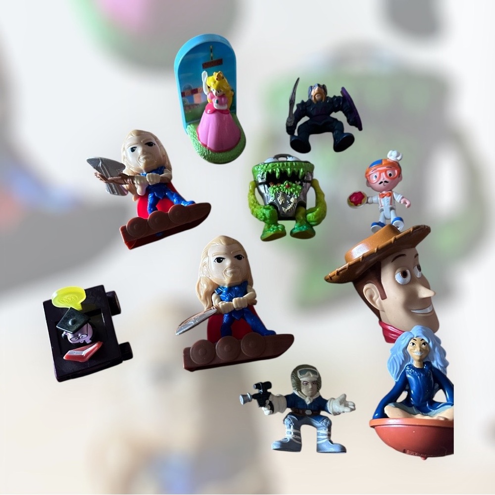 Cake Toppers Action Figures